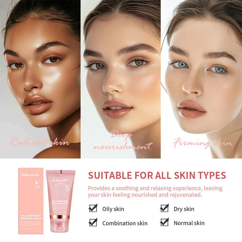 Collagen Tear & Pull Nattkräm – Återfuktning