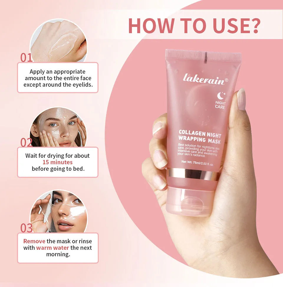 Collagen Tear & Pull Nattkräm – Återfuktning